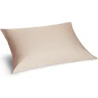 Yumeko Kissenbezug Baumwollsatin 50x70 Braun - Eco, Bio & Fairtrade