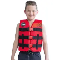 Jobe Schwimmweste Nylon Junior, Rot