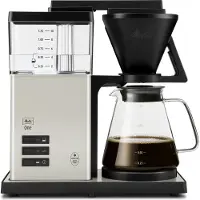 Melitta ONE, Filterkaffeemaschine, 1,25 l, Gemahlener Kaffee, 1525 W, Schwarz, Cremefarben, Transparent, Weiß