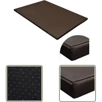 The Living Store Hundematte Flach Rechteckig Braun L
