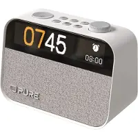 Pure Moment Charge, Tragbar, Analog, 87,5 - 108 MHz, 174 - 240 kHz, 11,9 cm (4.7"), Weiß