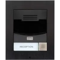 2N Telecommunications 9155301CBS - IP Solo mit Kamera, Aufputzmontage, schwarz
