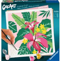 Ravensburger Malen nach Zahlen - CreArt - Tropische Pflanzen