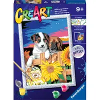 Ravensburger CreArt Sunset paw-fection