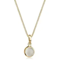 Elli Halskette 925 Sterling Silber in Gold | Gr.: 55 cm