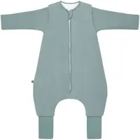 Emma & noah Winter-Sleepoverall Essential mit abnehmbaren Ärmeln und Umschlag-Füßchen 3.5 TOG, gruen, 100