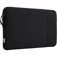 IMoshion Laptop Hülle mit Staufach 13 Zoll - Laptop Sleeve - Schwarz