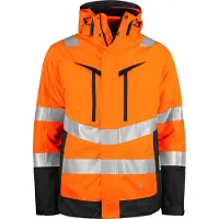Projob Wind- und wasserdichter Parka 3-in-1 EN ISO 20471 Klasse 3/2