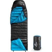 Naturehike Schlafsack cw400 envelope l Entendaunen NH18C400-D-schwarz