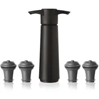 VacuVin Weinpumpe Vacu Vin Vacuum Wine Saver (5-teilig)