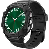 Spigen Rugged Armor Pro Hülle für Samsung Galaxy Watch Ultra (2024/2025) - Matte Black