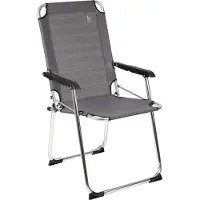 Bo Camp Copa Rio Campingstoel - Klapstoel - Comfort Deluxe XXL- Grijs