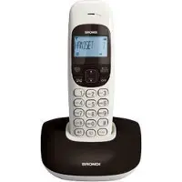 Brondi Nice, DECT-Telefon, Freisprecheinrichtung, Anrufer-Identifikation, Schwarz