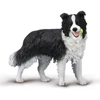 Collecta Border Collie Hundefigur Grau Kinder Grau One Size