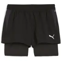 Puma Teamgoal 2-In-1 Short Damen - Schwarz