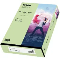 OVOL Farbiges Kopierpapier tecno colors, DIN A4, 80 g/m², mittelgrün, 500 Blatt