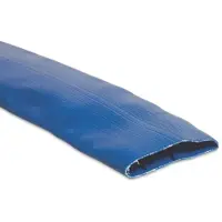 Bevo 50m Flachschlauch Ablaufschlauch PVC 38mm Abwasserschlauch 3bar blau type Light