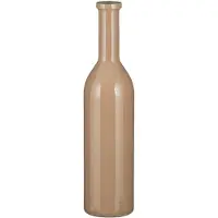 Mica Decorations Flaschenvase Rioja Glas Ø 18 x 75 cm taupe GFM11d0fe767