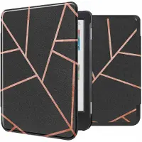 IMoshion Design Slim Hard Case Klapphülle für das Kobo Clara Colour / BW - Black Graphic