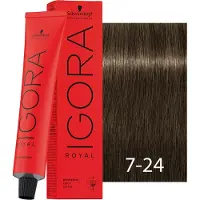 Schwarzkopf Professional Igora Royal Permanente Färbung 60 ml 7-24