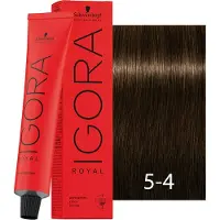 Schwarzkopf Professional Igora Royal Golds Permanente Färbung 60 ml 5-4 Hellbraun Beige