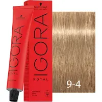 Schwarzkopf Professional Igora Royal Golds Permanente Färbung 60 ml 9-4 Extra Hellblond Beige