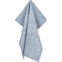Bunzlau Castle Geschirrtuch Wild Flowers Grey Blue