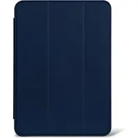 Decoded Textured Sillicon Slim Cover für das Apple iPad Air 13 Zoll (2026) M4 / (2025) M3 / (2024) M2 - Navy Peony