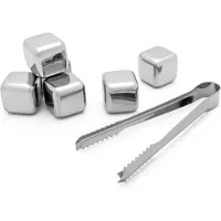 Leopold Vienna Eiswürfel Met Tang Silber
