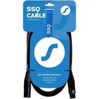 SOUND STATION QUALITY (SSQ) Ssq Dmx0 5 Xlr Male Xlr Female 0.5m Kabel