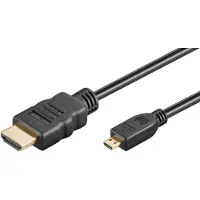 PremiumCord kphdmad5 HDMI cable HDMI Type A (Standard) HDMI Type D (Micro) Black