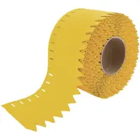 Combicraft Stecketiketten und Pflanzenstecker 17x100 mm, 350μ, gelb - 3000 Etiketten pro Rolle - geeignet für Thermotransferdrucker
