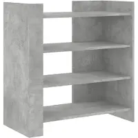 vidaXL Sideboard Betongrau 73,5x35x75 cm Holzwerkstoff