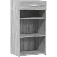 vidaXL Sideboard Grau Sonoma 50x42,5x93 cm Holzwerkstoff