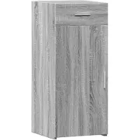 vidaXL Sideboard Grau Sonoma 40x42,5x93 cm Holzwerkstoff