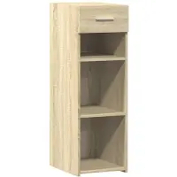 vidaXL Sideboard Sonoma-Eiche 30x42,5x93 cm Holzwerkstoff