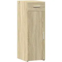 vidaXL Sideboard Sonoma-Eiche 30x42,5x93 cm Holzwerkstoff