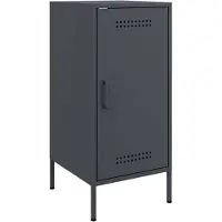 vidaXL Sideboard Anthrazit 36x39x79 cm Stahl