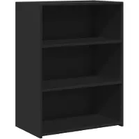 vidaXL Sideboard Schwarz 70x41x93 cm Holzwerkstoff