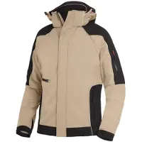 FHB Walter Softshell-Jacke - Grau-Schwarz 102 XL