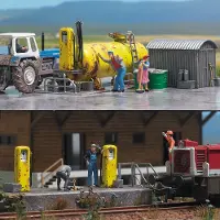 Busch Diesel-Tankstelle H0