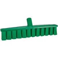 Vikan UST 3173-2 Bodenkehrmaschine, 40 cm grün, mittlere Fasern, 50x400 mm