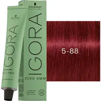 Schwarzkopf Professional Igora Zero Amm Permanente Färbung 60 ml 5-88