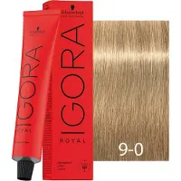 Schwarzkopf Professional Igora Royal Cools Permanente Färbung 60 ml 9-0 Extra Hellblond Natur