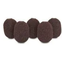 Rycote Lav Foams Brown 1 Pack Of 5