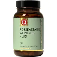 Quintessence Naturprodukte GmbH & Co. KG Rosskastanie Weinlaub Plus Kapseln von 58 g