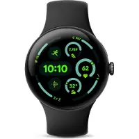 Google Pixel Watch 3 - 45 mm - Aluminium mattschwarz