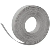vidaXL Rasenkanten 2 Stk. Grau 10 m 10 cm Polyethylen