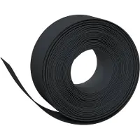 vidaXL Rasenkanten 2 Stk. Schwarz 10 m 20 cm Polyethylen