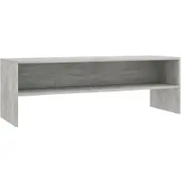 vidaXL TV-Schrank Betongrau 120x40x40 cm Holzwerkstoff